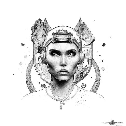 san Andreas Ryder  tattoo design idea