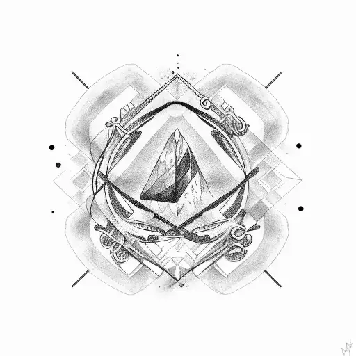 horizontal minimalist friendship music travel rock muse queen tattoo design idea