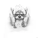 walter mitty tattoo design idea