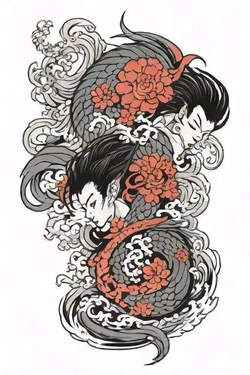 ashura tattoo design idea