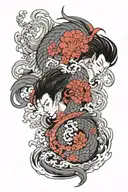 ashura tattoo design idea