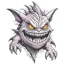 gengar  tattoo design idea