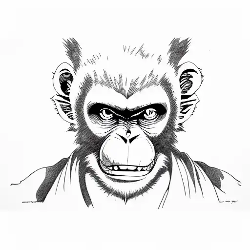 Monkey .D. Luffy  tattoo design idea
