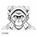 Monkey .D. Luffy  tattoo design idea