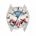 wakanda font akash name tattoos with clock  tattoo design idea