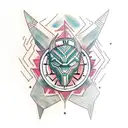 wakanda font akash name tattoos with clock  tattoo design idea