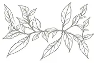 laurel on the collarbone tattoo design idea