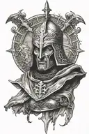 Templar tattoo design idea