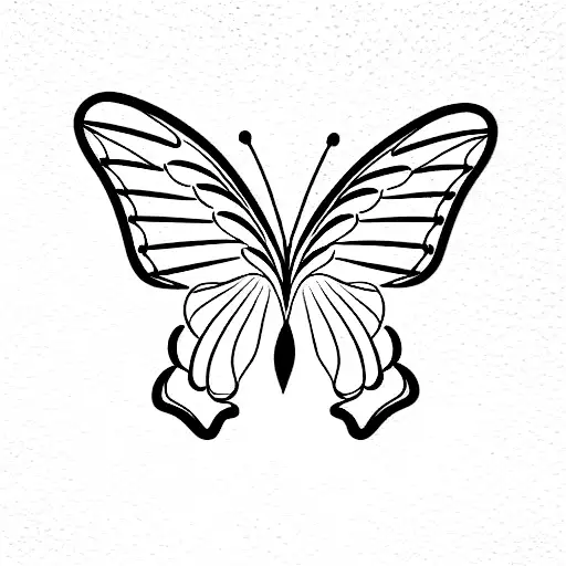 Solomon 4:7 in a butterfly  tattoo design idea