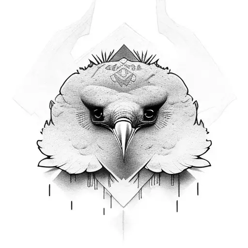 condor tattoo design idea