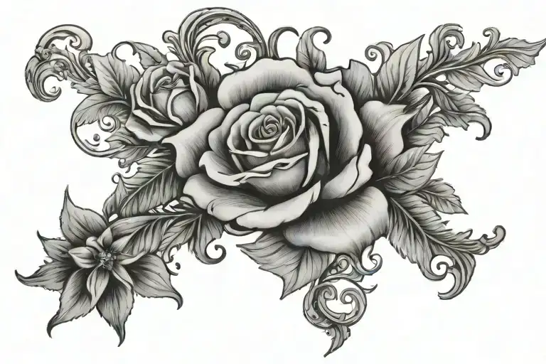 name victoria tattoo design idea