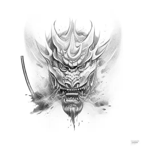 bushido tattoo design idea