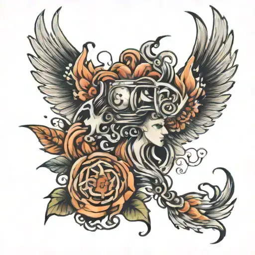 movement is medicine tattoo design idea