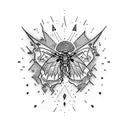 last of us fireflies tattoo design idea