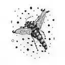 last of us fireflies tattoo design idea