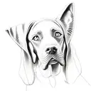Weimaraner  tattoo design idea