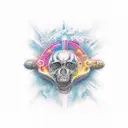 ster tattoo design idea