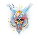 ster tattoo design idea