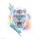 ster tattoo design idea