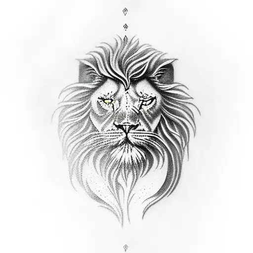 Aslan tattoo design idea
