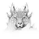 Desert rangers tattoo design idea