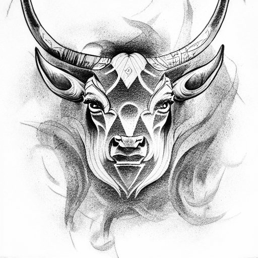 minotaur tattoo design idea