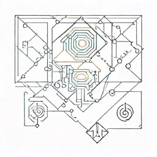 cyber security   tattoo design idea
