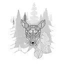 trail running tattoo design idea