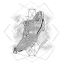 trail running tattoo design idea