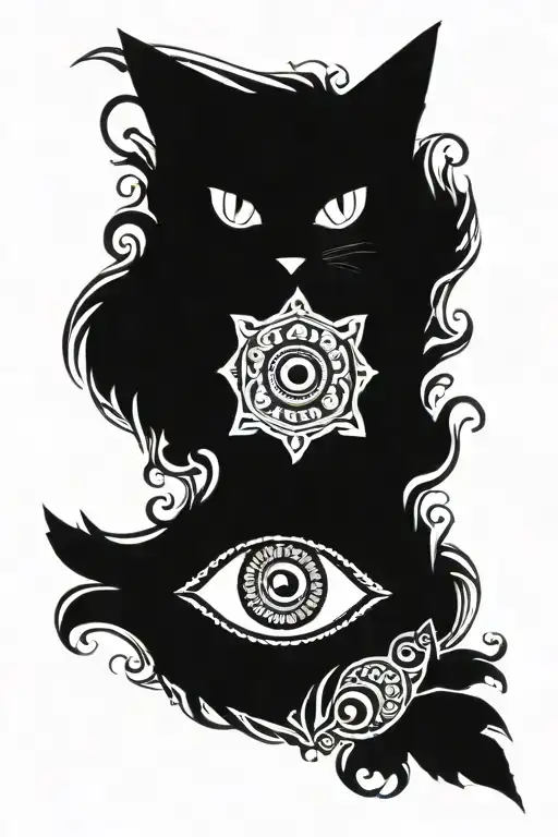 an evil eye hamza with kids names Yael, Troy, Lexy, Ricky, Coby inside  tattoo design idea