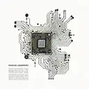 An intricate circuit board design with a hidden message in binary code, representing the client's passion for coding and tattoo design idea