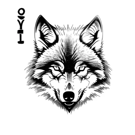 angry wolf tatoo tattoo design idea
