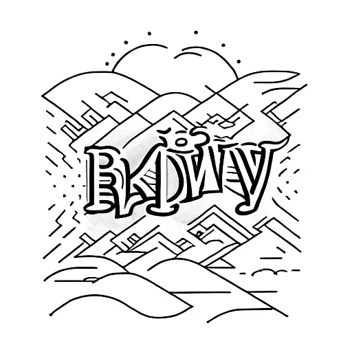 keep in mind that a man's just as good as his word, it takes twice as long to build bridges you've burned tattoo design idea