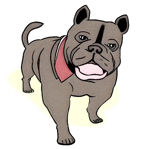 american bully tattoo design idea