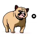 american bully tattoo design idea