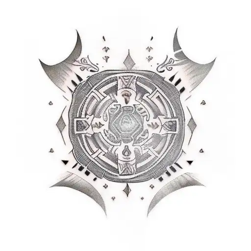 Tribal tattoo covering old tattoos on lower right abdomen and lower right hip, small tattoos on left hip and lower mid b tattoo design idea