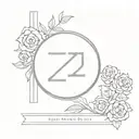 roman numeral number 27 tattoo design idea