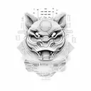 A programming code forming the word 'resilience' tattoo design idea