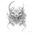 A programming code forming the word 'resilience' tattoo design idea