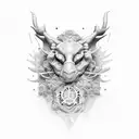 A programming code forming the word 'resilience' tattoo design idea