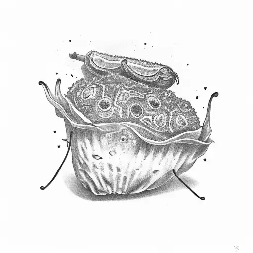 chile relleno tattoo design idea