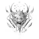 apex predator tattoo design idea