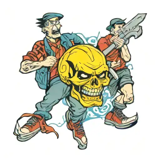 Risk Takers tattoo design idea