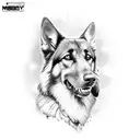 German Shepard named Germu tattoo design idea