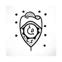 cookie tattoo design idea