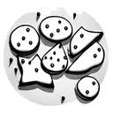 Cookies tattoo design idea