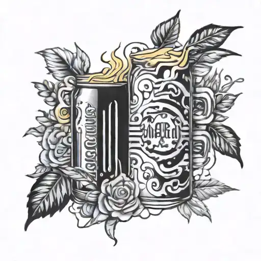 juice wrld 999 anxiety tattoo design idea