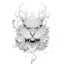 blind tattoo design idea