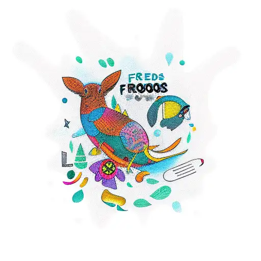 friends tattoo design idea