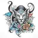 santana  tattoo design idea
